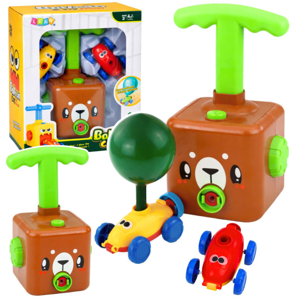 Wyrzutnia Balonów Autek Zabawka Edukacyjna Dla Dzieci Miś