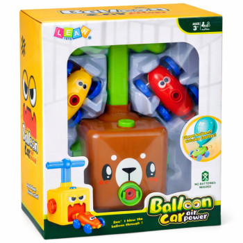 Wyrzutnia Balonów Autek Zabawka Edukacyjna Dla Dzieci Miś