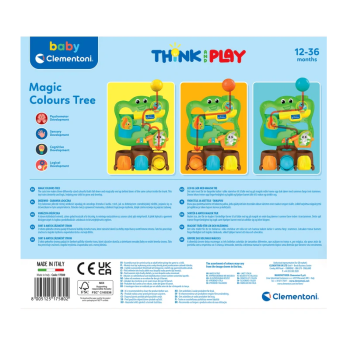 Zabawka Logiczna Magiczne Kolorowe Drzewo Piłeczki Clementoni 17580