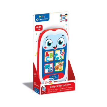 Interaktywny Mówiący Smartfon Telefon Dziecięcy Język Polski Turecki Portugalski Niemiecki Clementoni 17529
