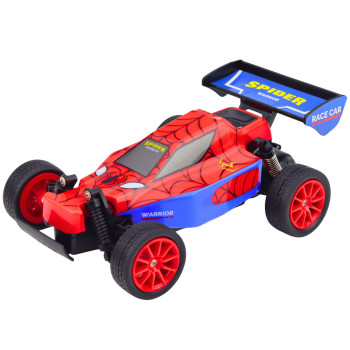 Samochód Wyścigówka Superbohatera Zdalnie Sterowana RC Czerwona