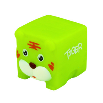 Zestaw Miękkie Klocki Gumowe Zwierzątka Edukacyjne Kolorowe 6 szt.