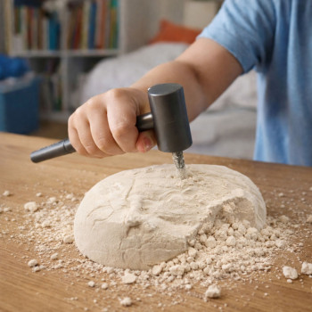 Zestaw Archeologiczny Wykopaliska Jajo Dinozaura Figurka Narzędzia