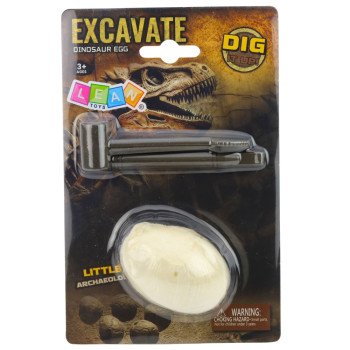 Zestaw Archeologiczny Wykopaliska Jajo Dinozaura Figurka Narzędzia