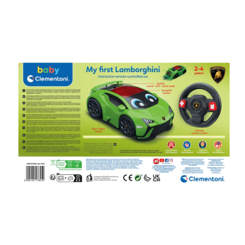 Moje Pierwsze Interaktywne Zdalnie Sterowane Autko Lamborghini Huracan Clementoni 17845