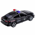 Auto Jednostki Specjalnej SWAT Otwierane Drzwi Napęd Światła Dźwięki Czarny