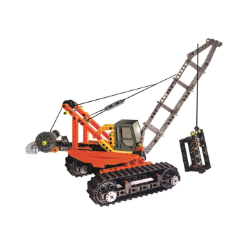 Naukowa Zabawa Laboratorium Mechaniki Dźwig Gąsienicowy Język Polski Clementoni 50402