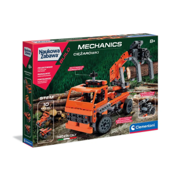 Naukowa Zabawa Klocki Laboratorium Mechaniki Ciężarówki Język Polski Clementoni 60992