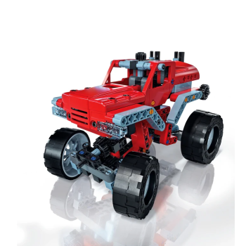 Naukowa Zabawa Klocki Laboratorium Mechaniki Monster Truck Język Polski Clementoni 50062