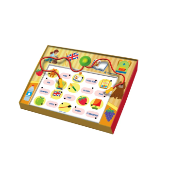 Gra edukacyjna Interaktywny Quiz Angielski Język Polski Clementoni 50943