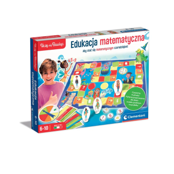 Gra planszowa Edukacja Matematyczna Uczę się Bawiąc Język Polski Clementoni 50778
