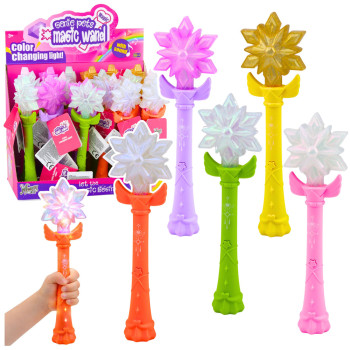 Magiczna Różdżka Świecąca Gwiazda Światła Dźwięki Mix