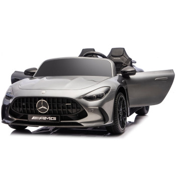 Auto Na Akumulator Mercedes GT63 AMG DK-GT63 24V Cichy Silnik Szary