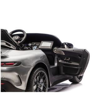 Auto Na Akumulator Mercedes GT63 AMG DK-GT63 24V Cichy Silnik Szary