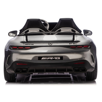 Auto Na Akumulator Mercedes GT63 AMG DK-GT63 24V Cichy Silnik Szary