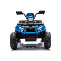 Quad Na Akumulator ATV 6 Kół Z Przyczepką JC606 24V 4x4 Niebieski