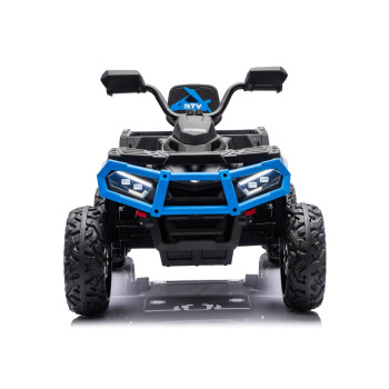 Quad Na Akumulator ATV 6 Kół Z Przyczepką JC606 24V 4x4 Niebieski