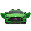 Auto Na Akumulator Mercedes GT63 AMG DKGT63 24V Cichy Silnik Matowy Zielony