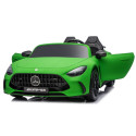 Auto Na Akumulator Mercedes GT63 AMG DKGT63 24V Cichy Silnik Matowy Zielony