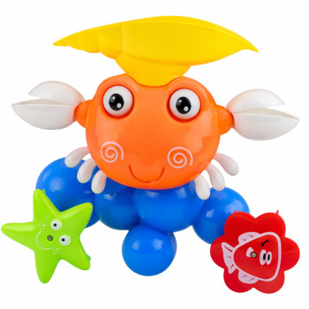 Zestaw Do Kąpieli Krab Fontanna Zabawka Interaktywna Z Przyssawkami