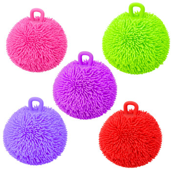 Piłka Sensoryczna Gniotek Antystresowy Do Odbijania Światło LED Mix Kolor