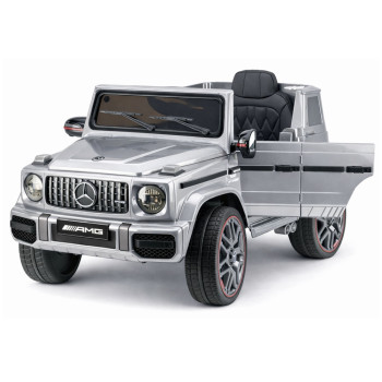 Auto Na Akumulator Mercedes AMG G 63 Srebrny Lakierowany