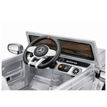 Auto Na Akumulator Mercedes AMG G 63 Srebrny Lakierowany