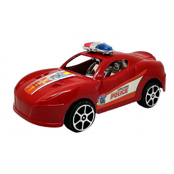 Zestaw Autek Samochodzików Policja Straż  z Napędem 6 szt