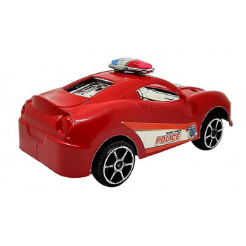 Zestaw Autek Samochodzików Policja Straż  z Napędem 6 szt