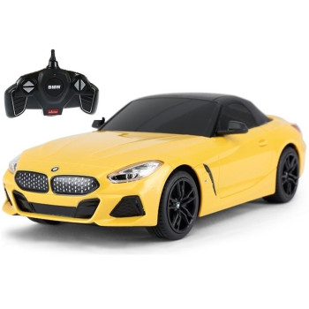Auto Zdalnie Sterowane R/C BMW Z4 Roadster Rastar 1:18 Żółte