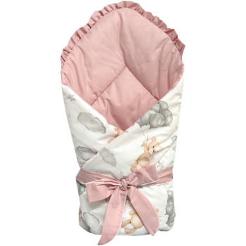 Rożek wiązany z falbanką Teddy