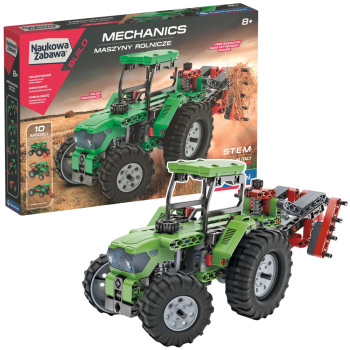 Naukowa Zabawa Klocki Laboratorium Mechaniki Maszyny Rolnicze Język Polski Clementoni 50794