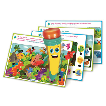 Mówiące Pióro 500 Pytań Przedszkolaka Język Polski Clementoni 50390