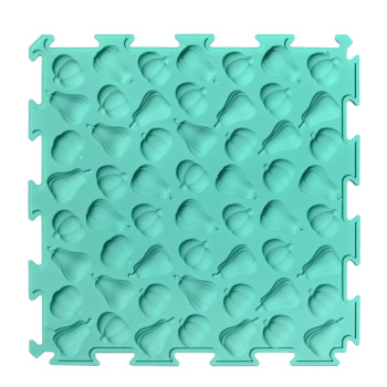 Ścieżka Sensoryczna Puzzle Kafelki Różne Struktury Kolory 24,5 cm 10 szt.