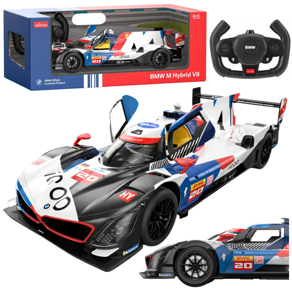 Auto Wyścigowe BMW M Hybrid V8 Samochód Zdalnie Sterowany RC Rastar 1:14