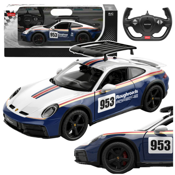 Auto Porsche 911 Dakar Performance Zdalnie Sterowany RC Rastar 1:14
