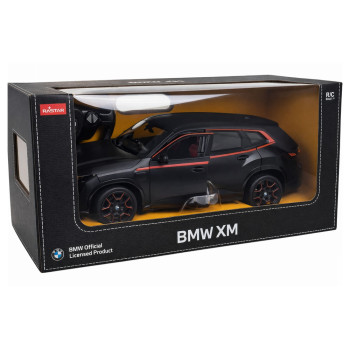 Auto BMW XM Samochód Zdalnie Sterowany RC Rastar Czarne 1:14