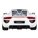 Auto Porsche 918 Spyder Performance Zdalnie Sterowane RC Białe Rastar 1:14