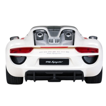 Auto Porsche 918 Spyder Performance Zdalnie Sterowane RC Białe Rastar 1:14