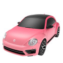 Auto Volkswagen Beetle UV Sensitive Zdalnie Sterowane RC Różowe Rastar 1:24