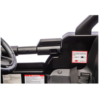 Pojazd Na Akumulator Jeep Rubicon 4x4 DK-JWR556 4x200W 24V Czarny