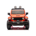 Pojazd Na Akumulator Jeep Rubicon 4x4 DK-JWR556 4x200W 24V Pomarańczowy