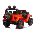 Pojazd Na Akumulator Jeep Rubicon 4x4 DK-JWR556 4x200W 24V Pomarańczowy