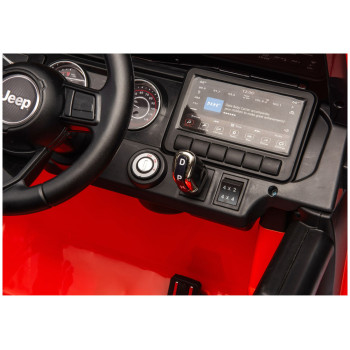 Pojazd Na Akumulator Jeep Rubicon 4x4 DK-JWR556 4x200W 24V Pomarańczowy