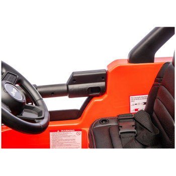 Pojazd Na Akumulator Jeep Rubicon 4x4 DK-JWR556 4x200W 24V Pomarańczowy