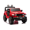 Pojazd Na Akumulator Jeep Rubicon 4x4 DK-JWR556 4x200W 24V Czerwony