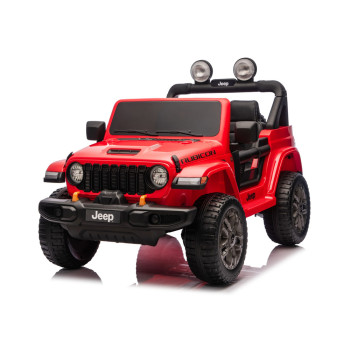 Pojazd Na Akumulator Jeep Rubicon 4x4 DK-JWR556 4x200W 24V Czerwony