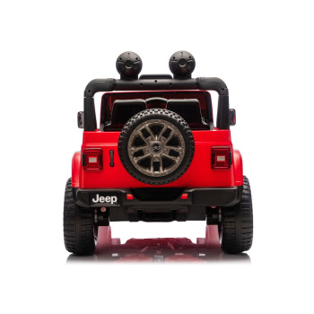 Pojazd Na Akumulator Jeep Rubicon 4x4 DK-JWR556 4x200W 24V Czerwony