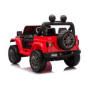 Pojazd Na Akumulator Jeep Rubicon 4x4 DK-JWR556 4x200W 24V Czerwony