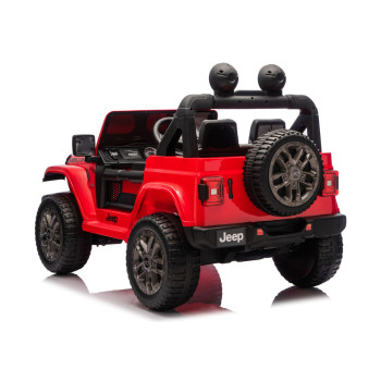 Pojazd Na Akumulator Jeep Rubicon 4x4 DK-JWR556 4x200W 24V Czerwony